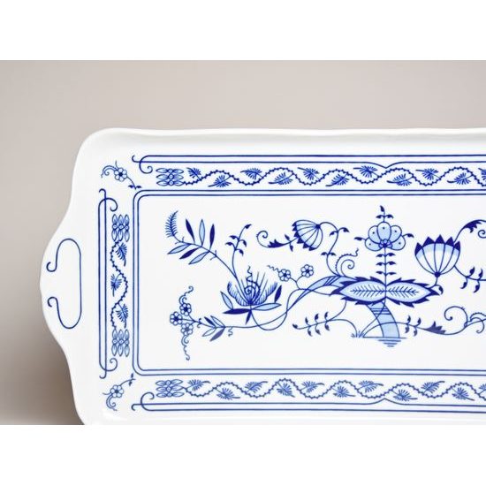 Blue Onion: Tray 36 x 16 cm, Leander 1907