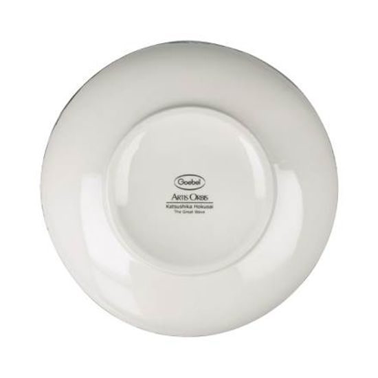 Váza Velká vlna, 12 / 12 / 25,5 cm, porcelán, K. Hokusaim, Goebel