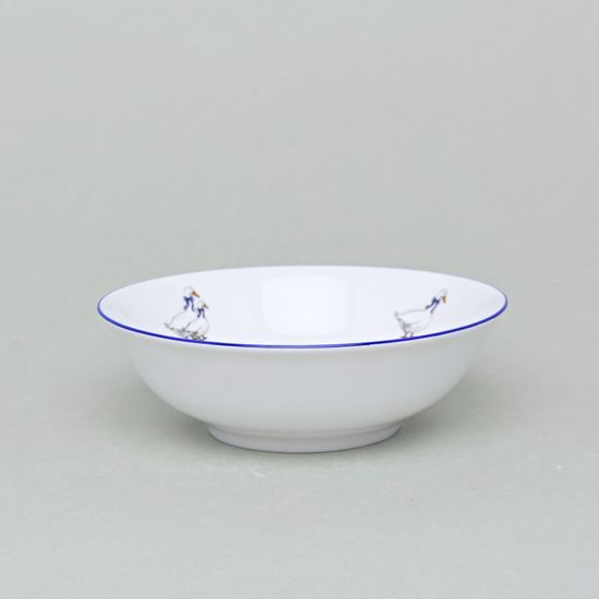 Coups husy, Miska 16 cm, Thun 1794, karlovarský porcelán