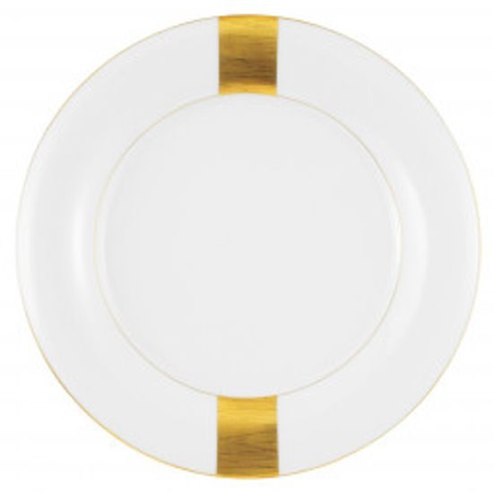 Plate flat 29 cm, Jade Macao 3636, Tettau Porcelain