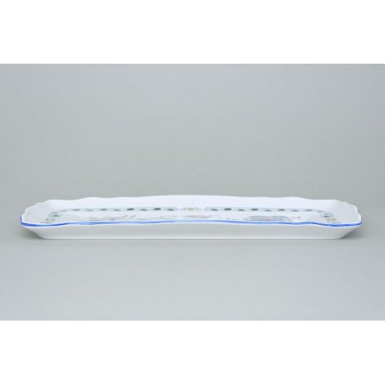 Tray square 33 x 16 cm, COLOURED ONION PATTERN