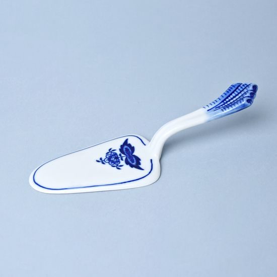 Lopatka na dort 18 cm porcelánová, Cibulák, originální z Dubí