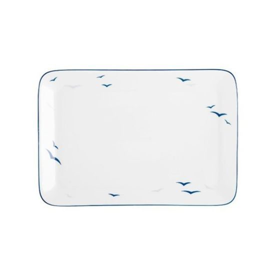 Tray 12,5 x 18,5 cm, Worpswede 4164 Rügen, Tettau Porcelain