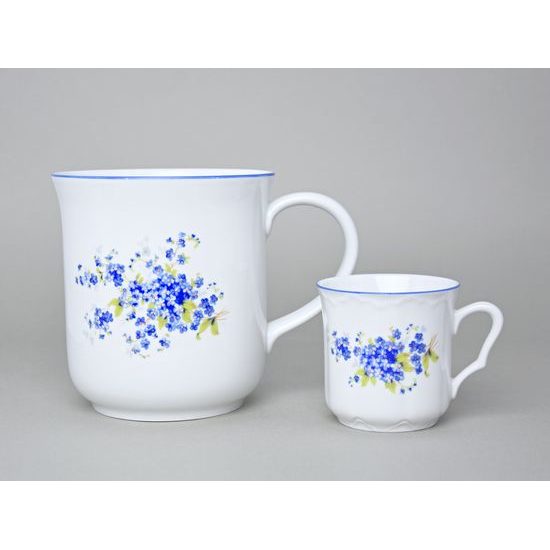 Mug Golem 1,5 l, Forget-me-not, Cesky porcelan a.s.