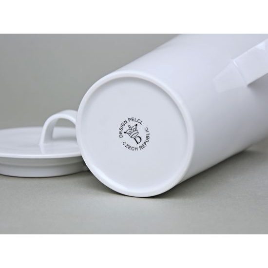 Bohemia White, Coffeepot 0,76 l, design Jiří Pelcl, Czech Porcelain a.s.