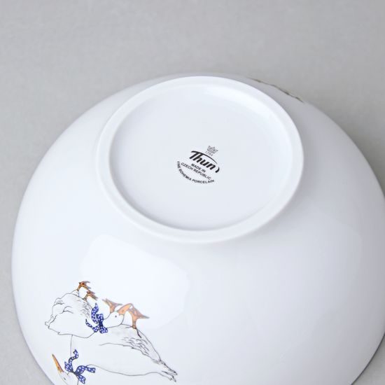 Miska Vital 14,5 cm 600 ml, husy, Thun 1794, karlovarský porcelán