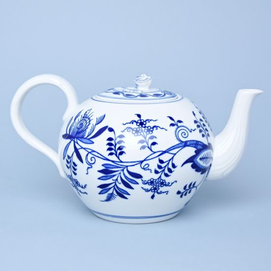 Tea pot with Strainer 2 l, Original Blue Onion Pattern