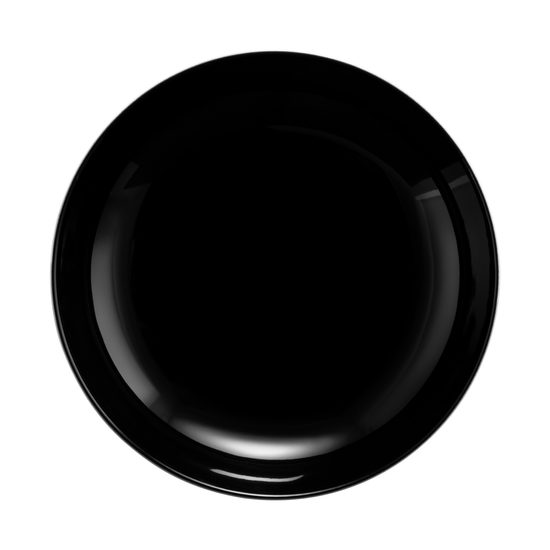 Talíř hluboký 21 cm, Lido Solid Black, Porcelán Seltmann