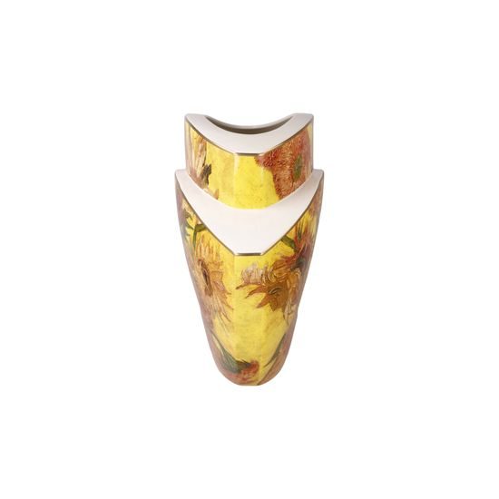 Vase V. van Gogh - Sunflowers, 33 / 16,5 / 29 cm, Porcelain, Goebel