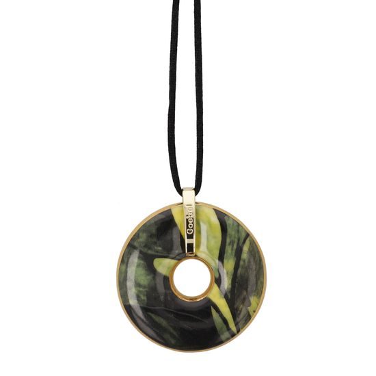 Necklace Poppy 5 / 1 / 5cm, porcelain, L. C. Tiffany, Goebel