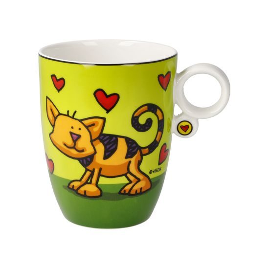 Hrnek Love Cat 400 ml, jemný kostní porcelán, Ed Heck, Goebel