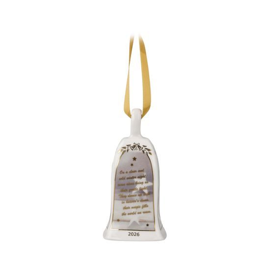 Annual bell 2026 5 / 5 / 10 cm, porcelain, Goebel