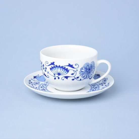 Tea cup 0,2 l and saucer 155 mm, Thun 1794 Carlsbad porcelain