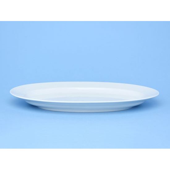 Mísa oválná 36 cm, Jana bílá, Thun 1794, karlovarský porcelán