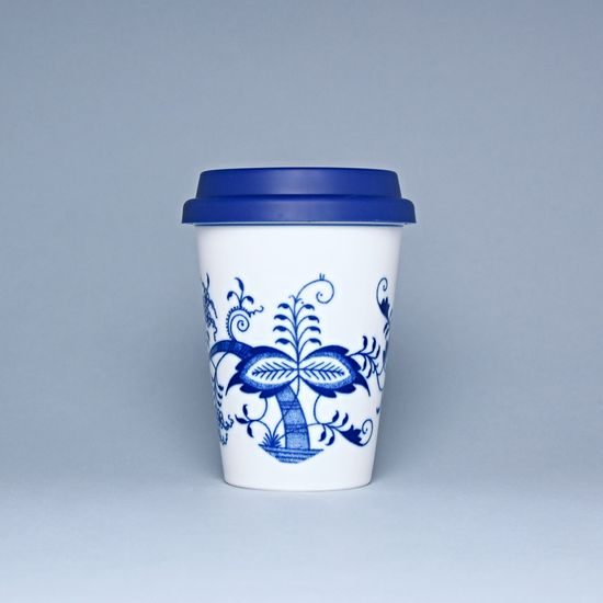 Cup Coffee To Go 310 ml, Original Blue Onion pattern, QII