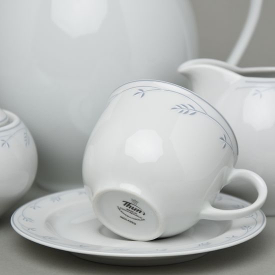 Coffee set for 6 persons, Thun 1794 Carlsbad porcelain, OPAL 80215