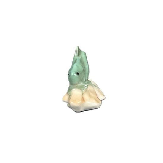 Grasshopper - small figurine 4 x 2 x 2 cm, Porzellanmanufaktur Scheibe-Alsbach