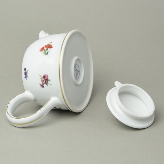 Konvice čajová M s víčkem a sítkem 0,35 l, házenka rakouská, Český porcelán a.s.