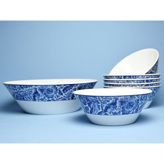 Compot set for 6 persons, Thun 1794 Carlsbad porcelain, TOM 30041