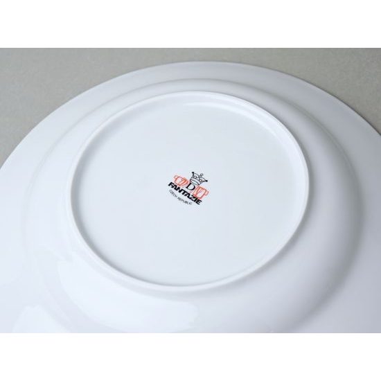Plate Deep 24 cm, Poppy, Český porcelán a.s.