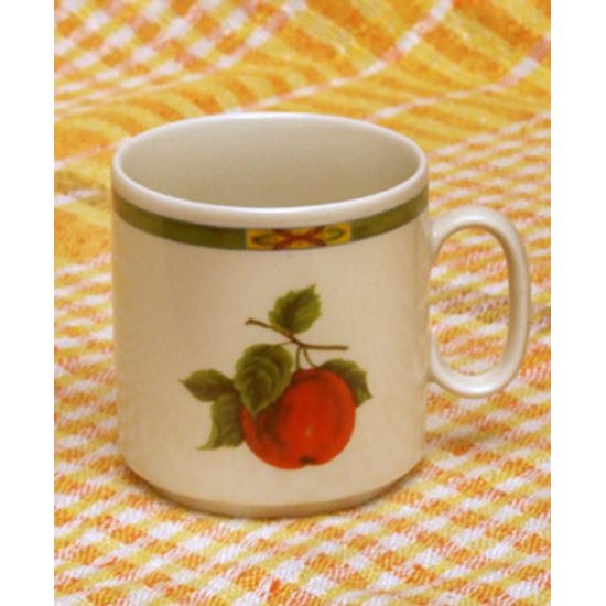 Hrnek Lucas 0,27 l, ovoce + ivory, Český porcelán a.s.