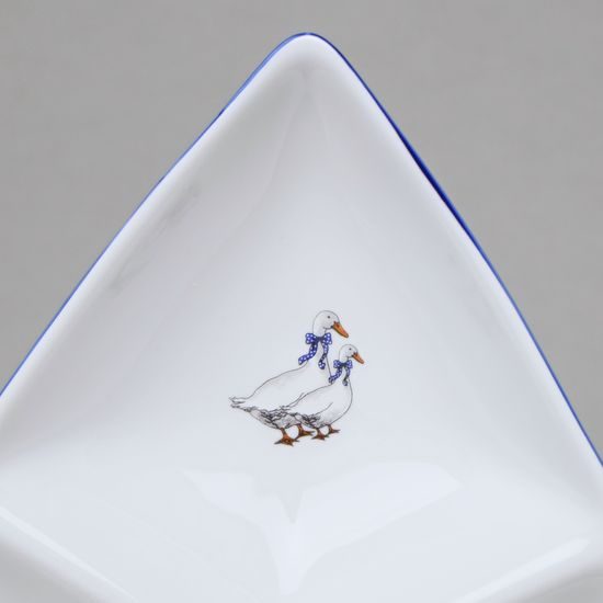 Miska Trina třídílná malá č. 3 20,5 x 20,5 x 20,5 cm, husy, Český porcelán a.s.