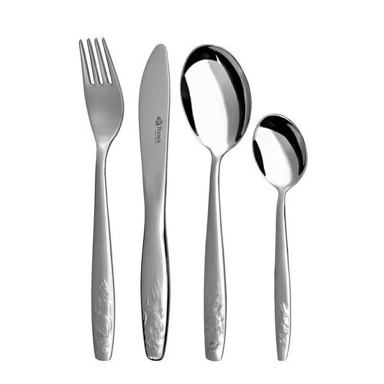 Cutlery baby set 4 pieces, Baby, Toner cutlery