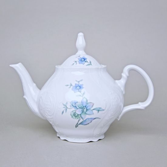 BERNADOTTE Gentiana: Tea pot 1,2 l, Thun 1794, Carlsbad porcelain