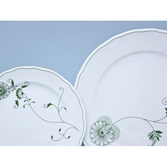 Talířová sada pro 6 osob, ECO zelený cibulák, Český porcelán a.s.