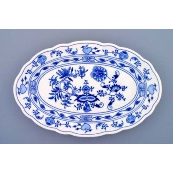 Oval dish 35 cm, Original Blue Onion Pattern