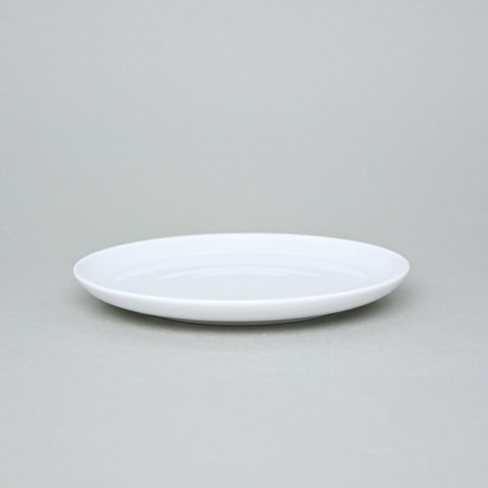 Plate dessert 19 cm, Thun 1794 Carlsbad porcelain, TOM white