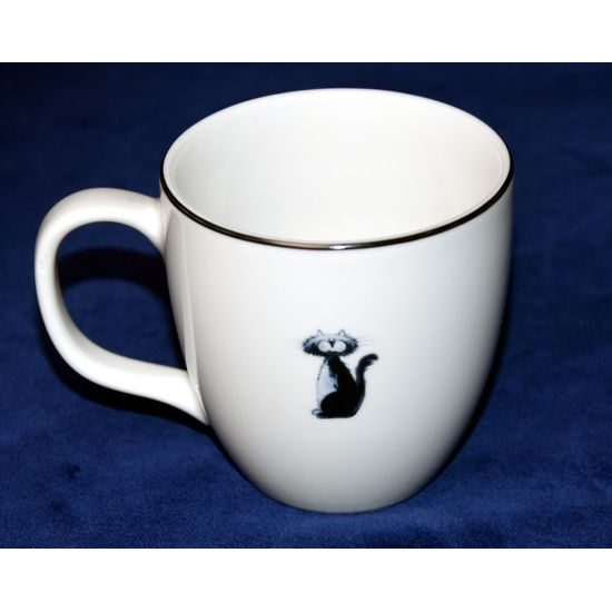 Mug Harry middle 200 ml, cat, Český porcelán a.s.