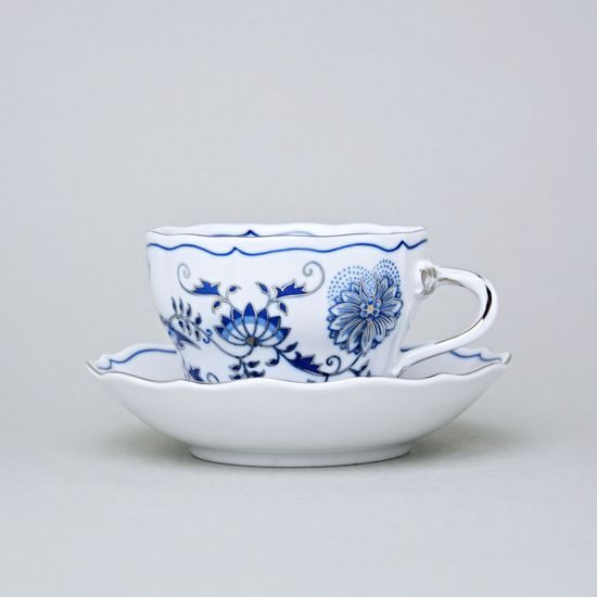 Cup and saucer B + B, 210 ml / 14 cm for coffee, Cesky porcelan a.s.