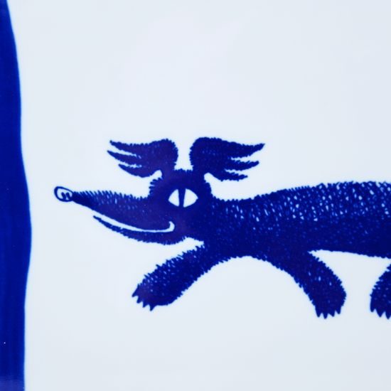 Cooking mat 20 x 25,5 cm, Doggie, Miroslav Oliva, Cesky porcelan a.s.