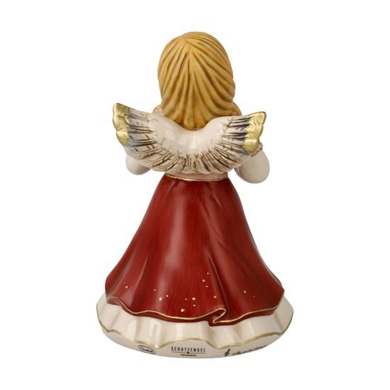 Veselý anděl 9,5 / 9,5 / 14 cm, kamenina, Goebel