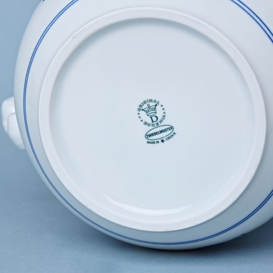 Flower pot 22 x 18 cm, Original Blue Onion Pattern