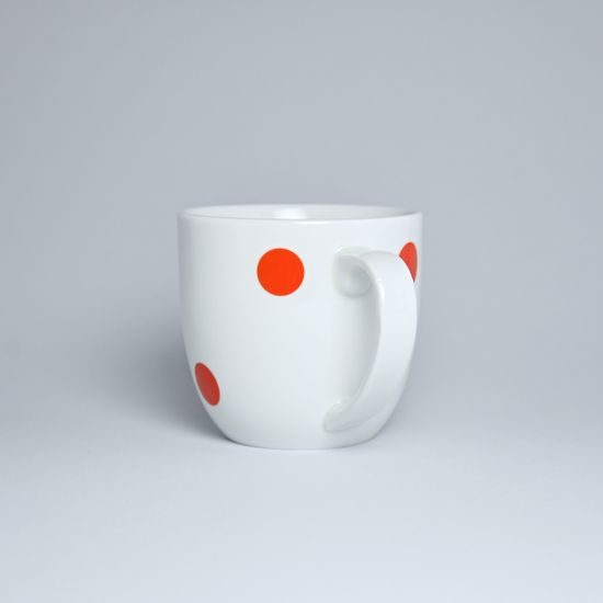 Mug Mario 0,30 l, red dots, Český porcelán a.s.