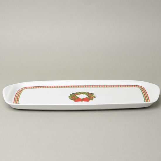 Vánoční porcelán: Podnos 35 cm coups, Thun 1794