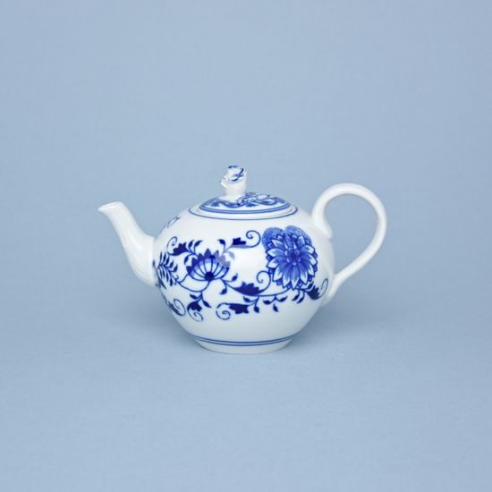 Tea pot with a strainer 0,35 l, Original Blue Onion Pattern, QII
