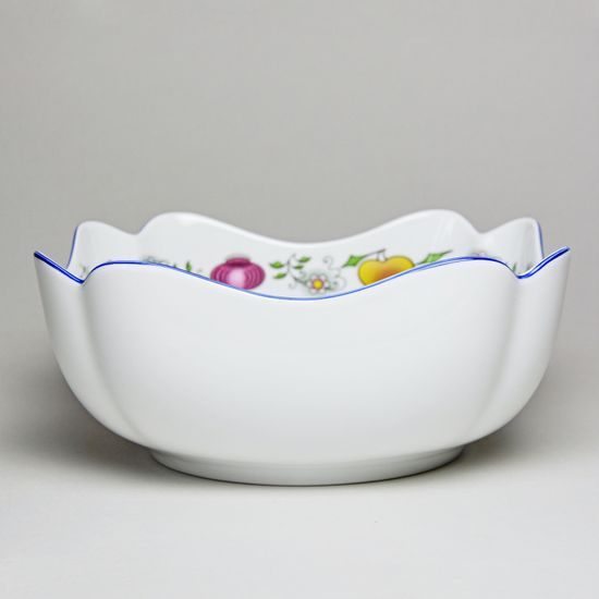 Mísa salátová čtyřhranná 18 cm, Český porcelán a.s., BAREVNÝ CIBULÁK