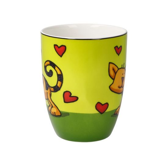 Hrnek Love Cat 400 ml, jemný kostní porcelán, Ed Heck, Goebel