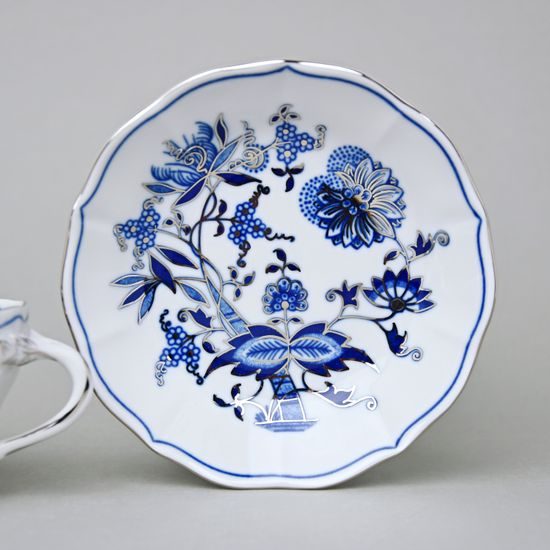 Cup and saucer A/1 + A/1, 120 ml / 13 cm for coffee, Cesky porcelan a.s.