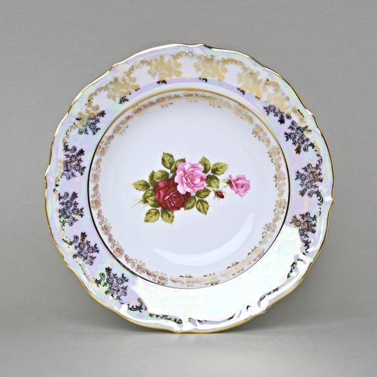 Plate deep 23 cm, Cecily, Carlsbad porcelain