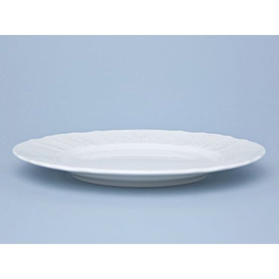 Frost no line: Plate dining 25 cm, Thun 1794 Carlsbad porcelain, Bernadotte