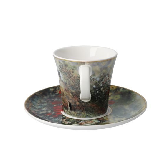 Cup and saucer Claude Monet - The Artists House, 0,1 l / 15,5 cm, Fine Bone China, Goebel