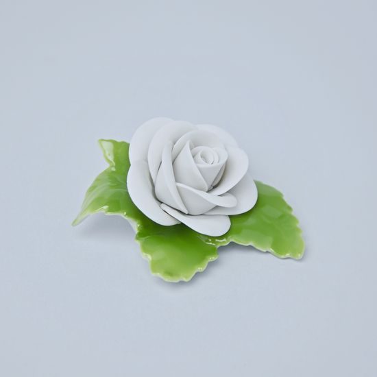 Růžička na stůl - bílá 7 x 7,5 x 3,5 cm, Porcelánové figurky Unterweissbacher