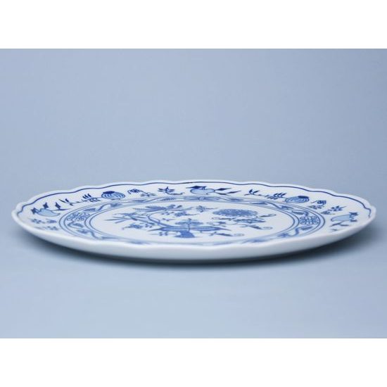 Cake plate 31 cm, Original Blue Onion Pattern