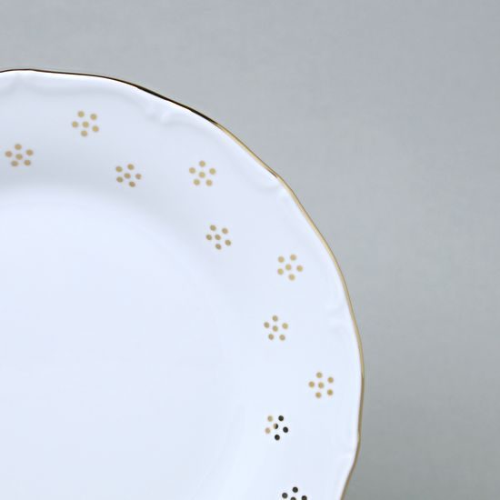 Talíř dezertní 19 cm, Verona zlatá Valbella, G. Benedikt