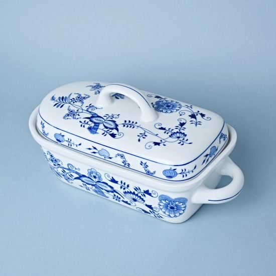 Baking Pan small 29,5 x 15,5 cm, Original Blue Onion Pattern