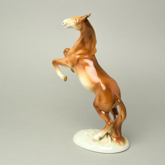 Kůň (střední vel.) 17 x 10 x 31 cm, Luxor, Porcelánové figurky zvířat Duchcov